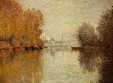 Autumn on the Seine at Argenteuil by Claude Monet